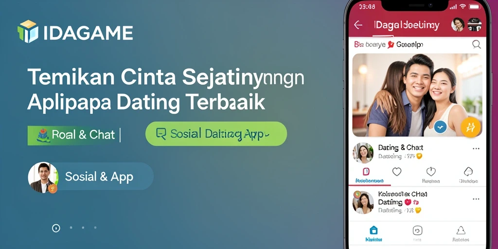 Tampilan antarmuka utama IDAGAME dengan fitur-fitur menarik.