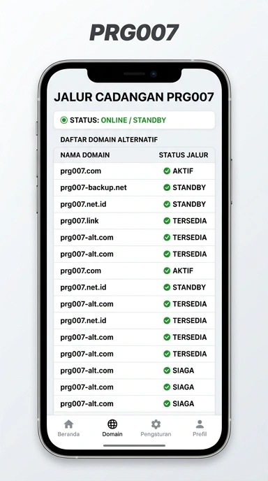 Halaman Link Alternatif prg007 untuk Pengguna Android